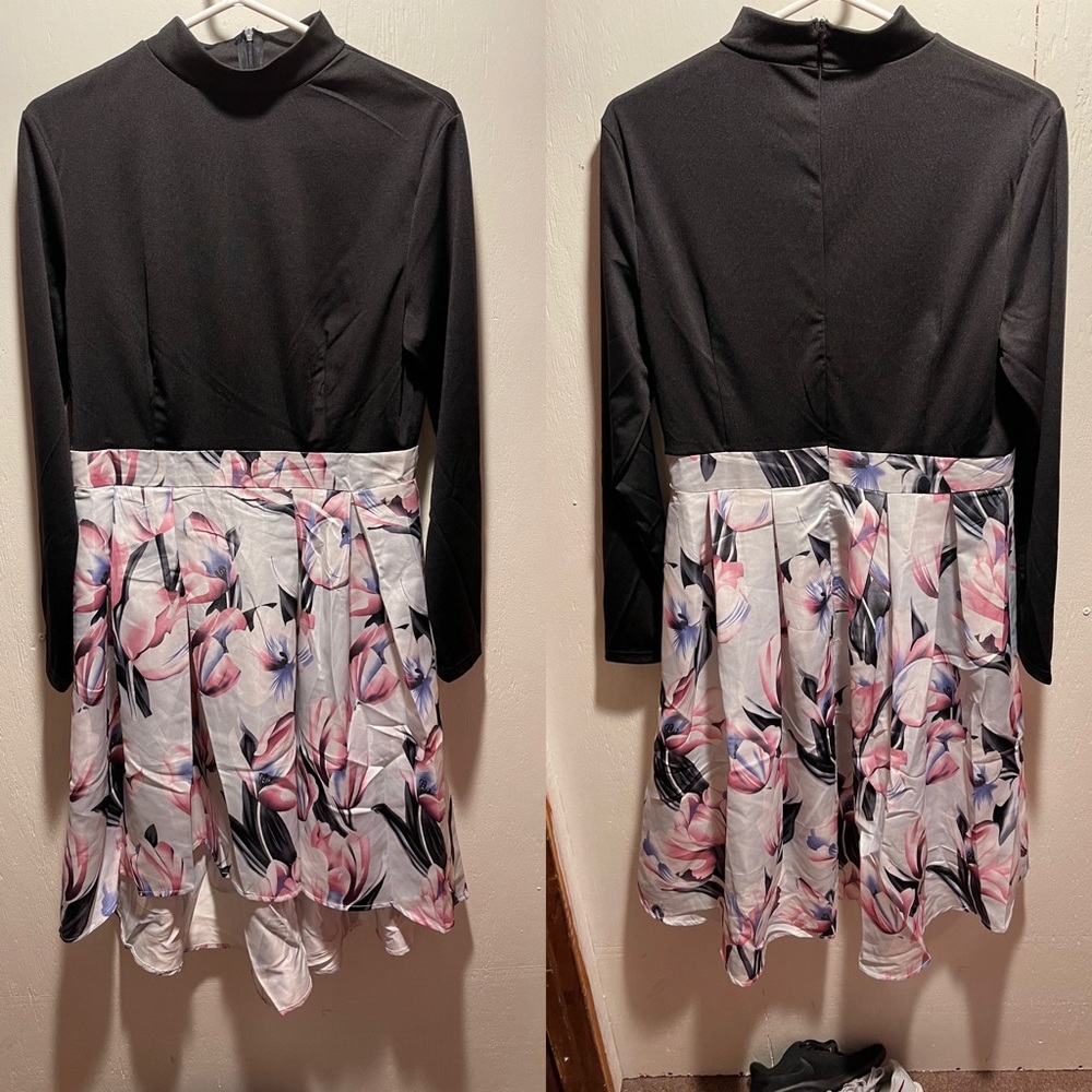{Zeagoo}NWOT•Long Sleeve Midi Dress